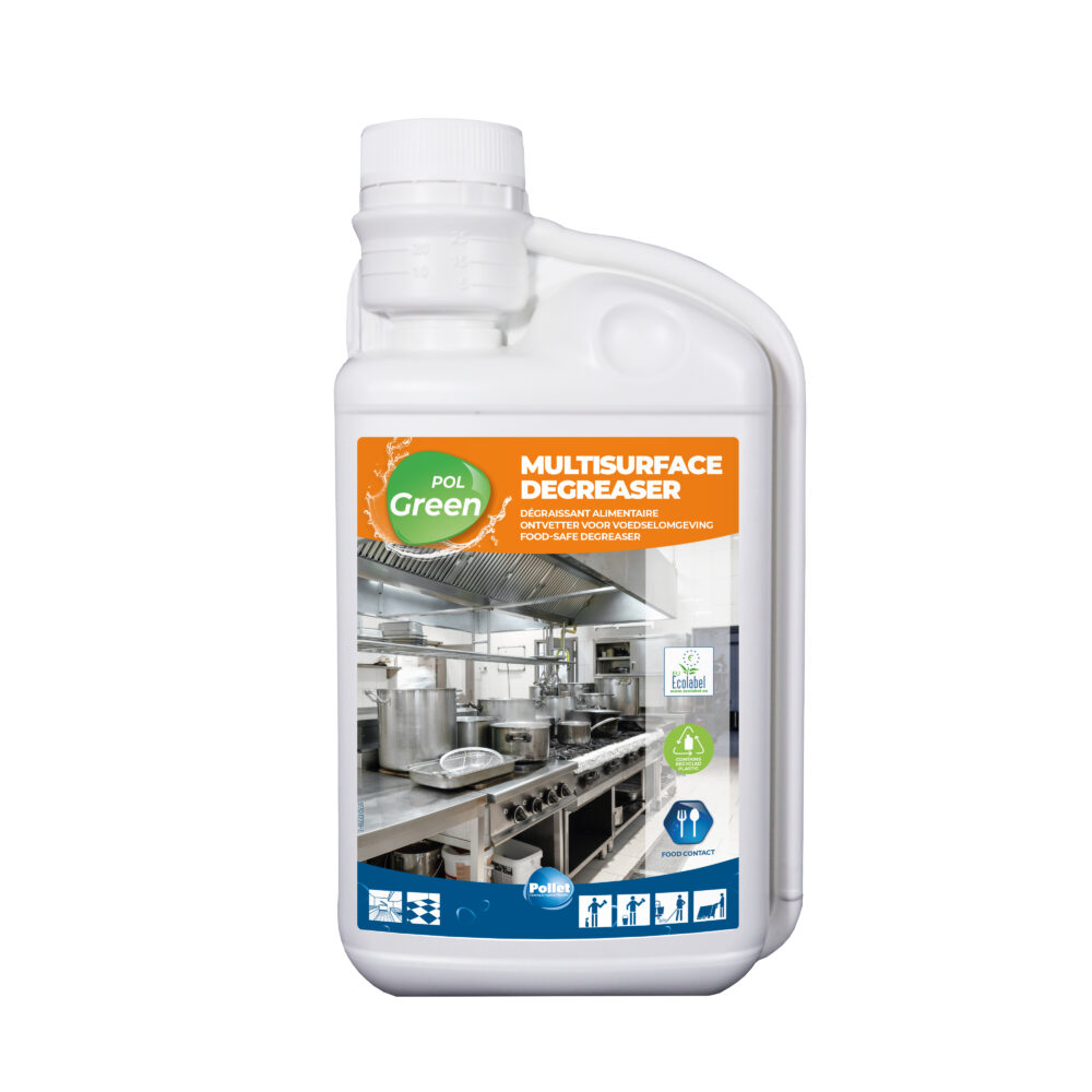PolGreen Multisurface Degreaser 1 L – концентриран обезмаслител за кухни