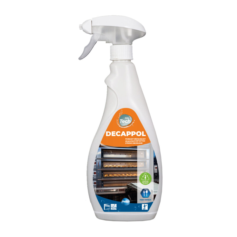 PolTech Decappol 750 ml обезмаслител за фурни и кухненско оборудване